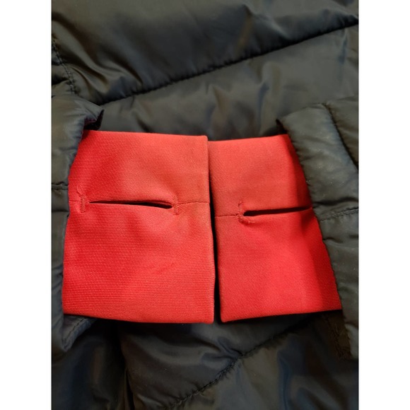 Spyder Boys Black and Red Therma Puffer Full Zip Jacket size 4 - Picture 5 of 5